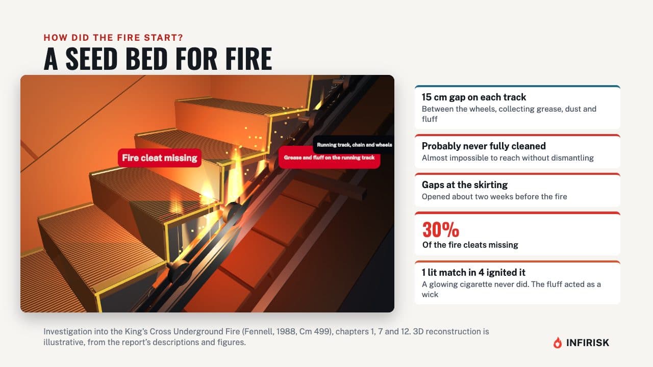 A seed bed for fire: diagram from the INFIRISK video